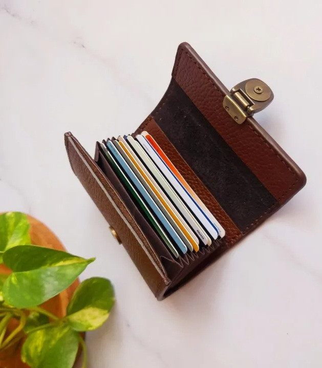 جاکارتی چرمی مدل آکاردئونی