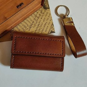 جاکارتی چرمی مدل آکاردئونی